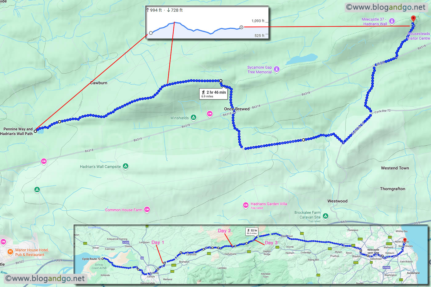 Hadrian's Wall Path - To Housesteads